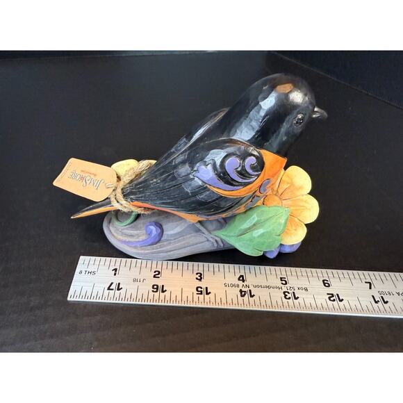 NIB Jim Shore Bold & Beautiful Baltimore Oriole Bird Figurine 601028 - Picture 9 of 12